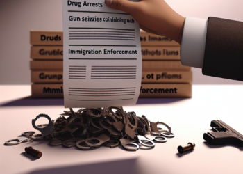 Drug Arrests and Gun Seizures Decline Amidst Focus on Immigration Enforcement
