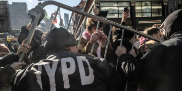 Protesters Arrested Following Clashes with Police During Anti-ICE Demonstration in NYC