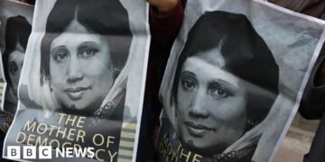 Bangladesh Bids Farewell to First Female PM at State Funeral Amid Huge Crowds