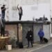 Christmas Art: Banksy Unveils New Mural in Britain