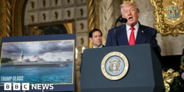 Donald Trump Introduces New Class of Battleships Bearing His Name