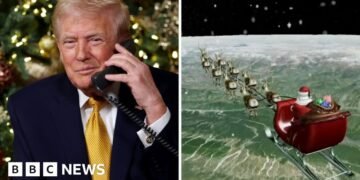 Donald Trump Joins Kids in Tracking Santa via NORAD Christmas Calls