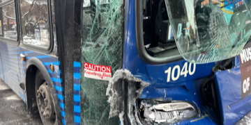 Eight Injured Following MTA Bus Collision with Vehicles in the Bronx
