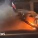 Fire Breaks Out on Plane in Brazil, Thick Smoke and Flames Engulf Aircraft