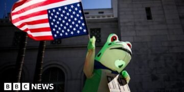Frogs: From Right-Wing Meme to Symbol of Anti-ICE Protests in the UK