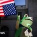 Frogs: From Right-Wing Meme to Symbol of Anti-ICE Protests in the UK