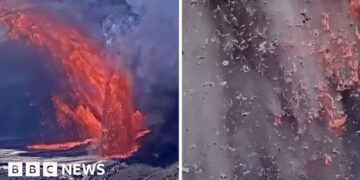 Hawaii Volcano Eruption Captured on Camera in Stunning Real-Time Footage