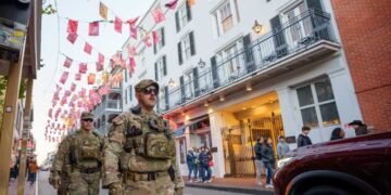 National Guard Deployed to New Orleans Ahead of New Year's Celebrations