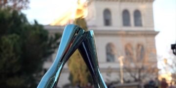 Olympic Flame Arrives in Rome Ahead of Upcoming Winter Olympics