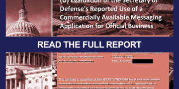 Pentagon IG Report Examines Hegseth's Use of Signal Messaging App