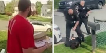 Pizza Delivery Driver Assists Police by Stopping Fleeing Suspect