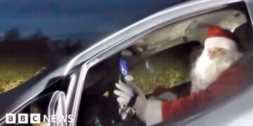 Santa Detained for Speeding Offence During Ohio Holiday Route