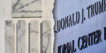 Trump Highlights Marble Armrests at Kennedy Center Event