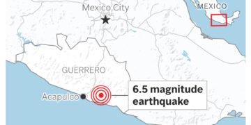 6.5 Magnitude Earthquake Strikes Southern and Central Mexico, Reports Say