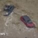 Aerial Footage Reveals Cars Swept Away by Flash Floods in Australia