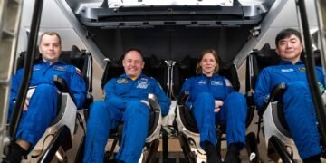Astronauts Start Return Journey from Space Station Over Medical Concerns