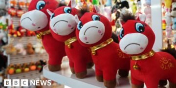 Crying Horse Toys Gain Popularity in China Before Lunar New Year Celebrations