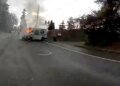 Deputy Rescues Mail Truck Driver from Fiery Crash in Washington State