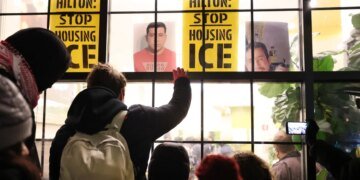 Dozens Arrested During Anti-ICE Protest at NYC Hotel