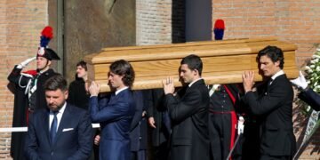 Fashion and Film Icons Bid Farewell to Valentino, Italy's Haute Couture Legend