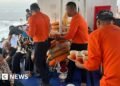 Ferry Disaster Claims 15 Lives as Vessel Sinks with 300 Passengers on Board