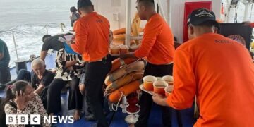 Ferry Disaster Claims 15 Lives as Vessel Sinks with 300 Passengers on Board