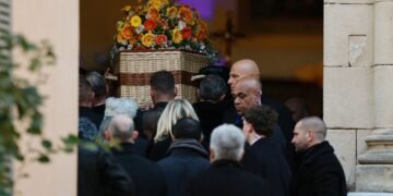 Funeral Service Held for French Film Legend Brigitte Bardot in Paris