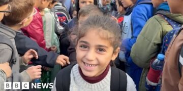 Gaza Children Begin Schooling After Years Without Formal Education