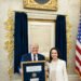 Maria Corina Machado Hosts News Conference After Gifting Nobel Medal to Trump