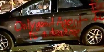 Minneapolis Activist Tags Vehicle Linked to Federal ICE Operations with Threat