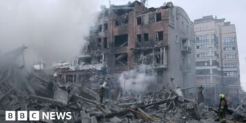 Missile Strike on Kharkiv Apartment Building Claims Two Lives