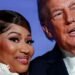 Nicki Minaj Declares Herself Trump’s 'Number One Fan' with Gold Visa Card Display