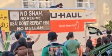 One Injured, Suspect Arrested After Truck Drives into Crowd at LA Protest