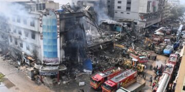 Pakistan Shopping Centre Fire: 23 Bodies Recovered as Dozens Still Missing
