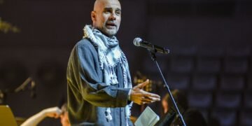 Pep Guardiola Delivers Passionate Speech Advocating for Palestinian Children