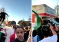 Protesters Confront U-Haul at Iran Demonstration in LA: Video Coverage