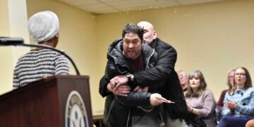 Rep. Ilhan Omar Sprayed With Liquid During Town Hall Event, Security Responds