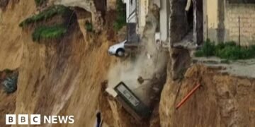 Sicily Faces Devastating Landslide Following Storm Harry's Fury