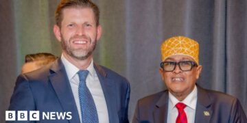Somaliland President Engages with Eric Trump and Isaac Herzog at Davos Summit