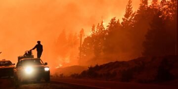Southern Argentina Wildfires Displace Thousands in Patagonia Region