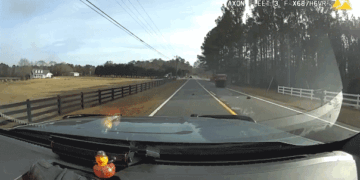 Teen Arrested After High-Speed Chase in Stolen SUV in Fayette County