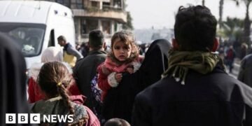 Thousands Displaced as Syrian Government and Kurdish Fighters Clash