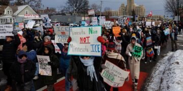 Thousands March in Minneapolis for Justice Following Renee Good's Killing