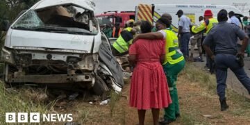 Tragic Collision: Thirteen Pupils Killed in Minibus and Lorry Accident