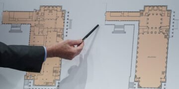 Trump Administration Unveils Ballroom Plan for Review After Months of Construction