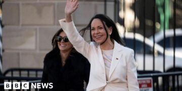 Trump Meets Machado to Present Nobel Award at White House Ceremony