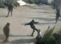 Video Emerges of Masked Settlers Assaulting Palestinian Man in West Bank