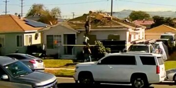 Video Shows Illegal Immigrants Evading Federal Agents on Rooftops