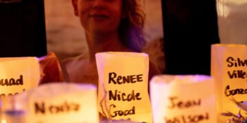 Wife of Minnesota Woman Killed by ICE Agent: 'We Had Whistles, They Had Guns'