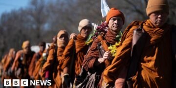 Buddhist Monks' 108-Day Walk for Peace Concludes in Washington, DC